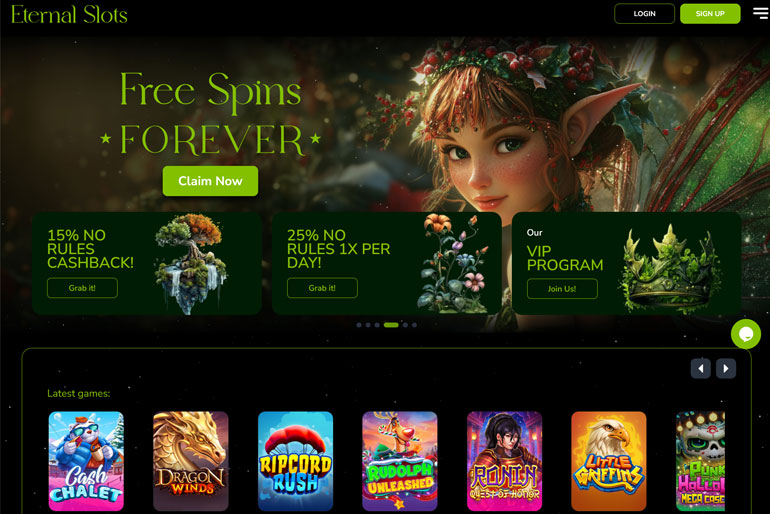 Eternal Slots: Endless Spins, Wins, Deposit Bonus, and Login Guide